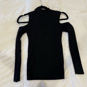 Black turtle neck
